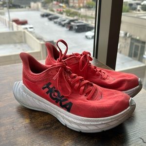 Hoka Carbon X Women’s Sneakers Hot Coral/Black Iris 6.5